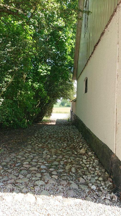 Apartamento Glamping Och Gardslagenhet Mellan Himmel Och Hav Skivarp Exterior foto